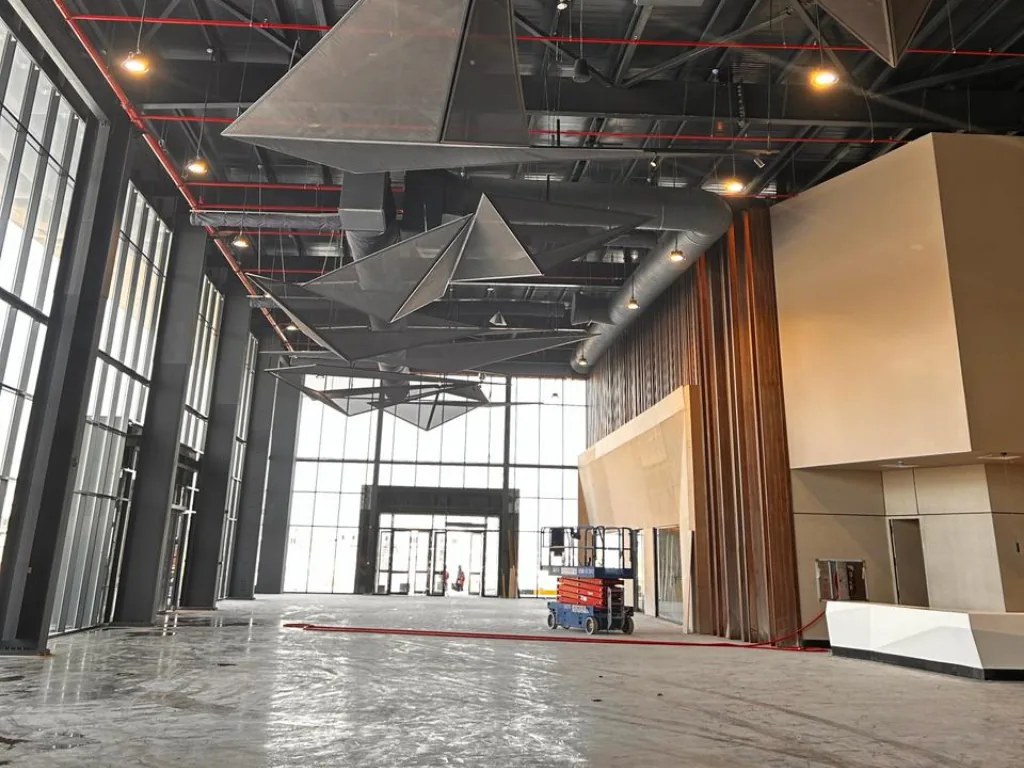 Dhahran Expo project — Stretch Ceiling — TMSI
